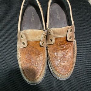 Roper tooled women shoes